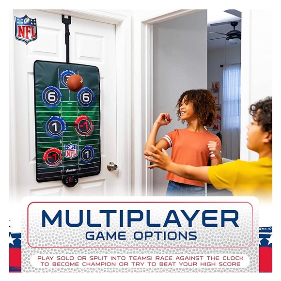 Franklin Sports NFL Score N’ Sounds Electronic Football Target Toss Game - Picture 8 of 12